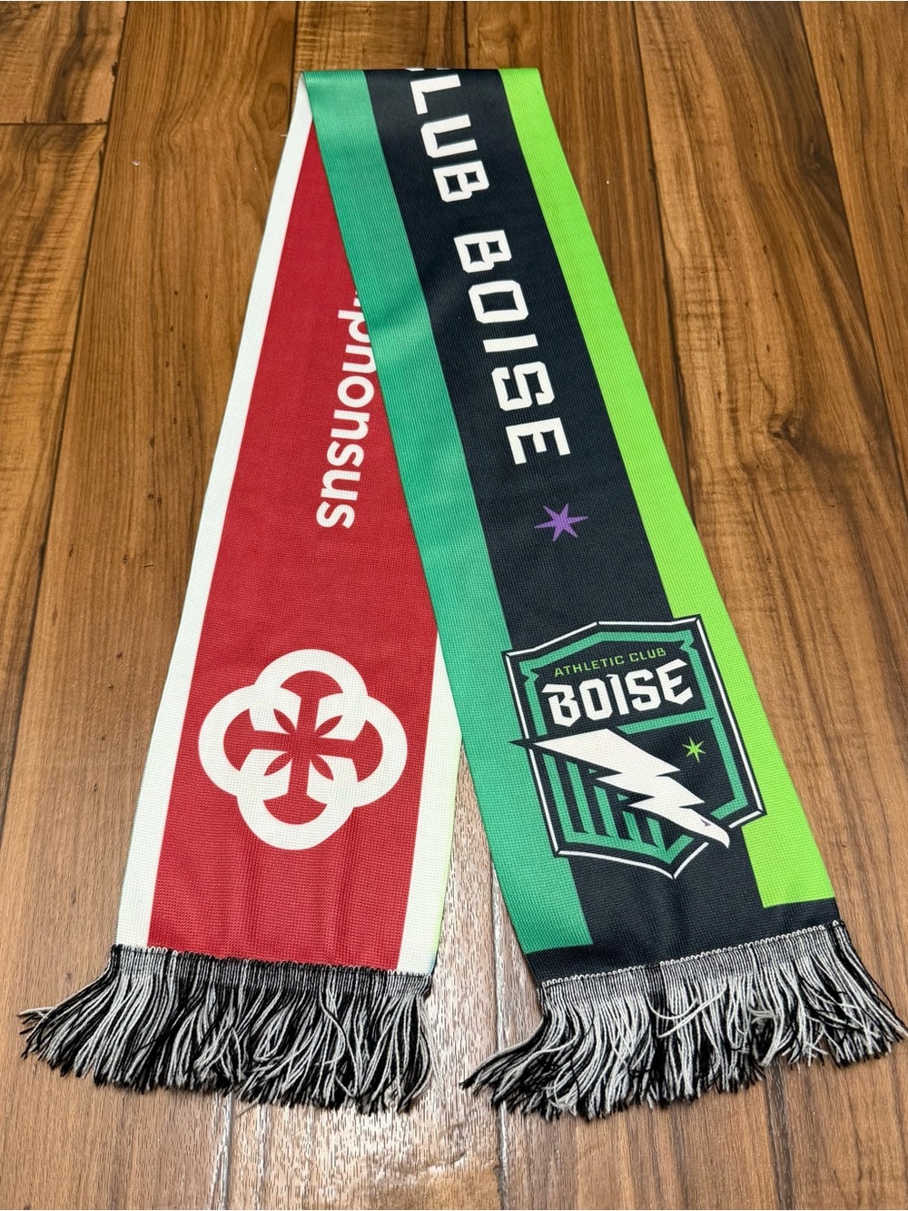 Athletic Club AC Boise Team Scarf Soccer USL